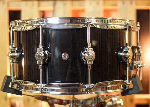 DW Performance Ebony Stain Snare Drum - 6.5x14