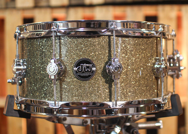 DW Performance Gun Metal Glass Snare Drum - 6.5x14