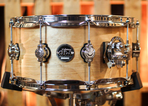 DW 6.5x14 Performance Limited Edition Birch Natural Satin Oil Snare Drum