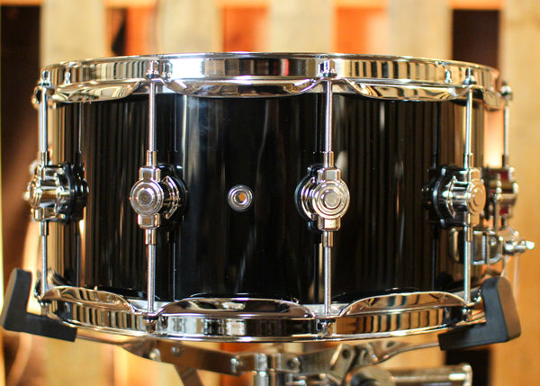 DW Performance Piano Black Lacquer Snare Drum - 6.5x14