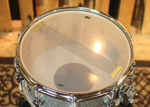 DW Performance Silver Sparkle Snare Drum - 6.5x14