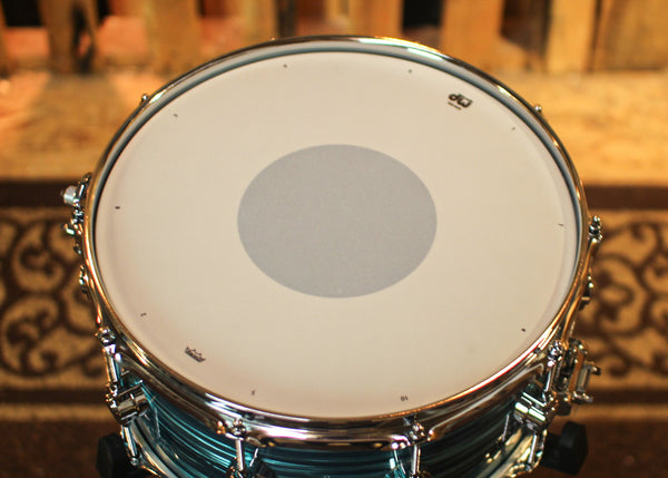 DW Performance Turquoise Oyster Snare Drum - 6.5x14