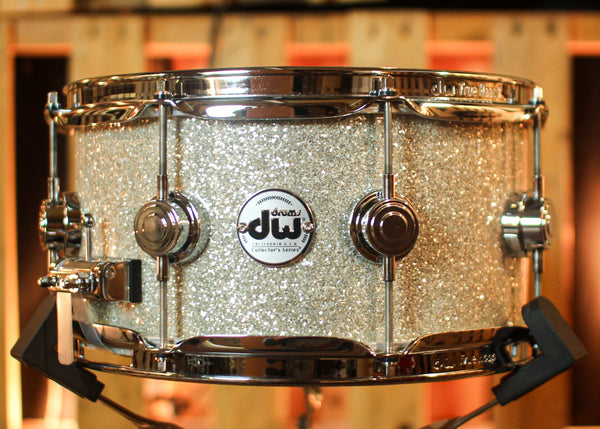 DW 6x12 Collector's Maple VLT Broken Glass Snare Drum - SO#1398038