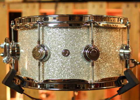 DW 6x12 Collector's Maple VLT Broken Glass Snare Drum - SO#1398038