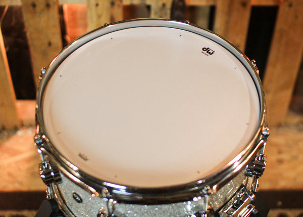 DW 6x12 Collector's Maple VLT Broken Glass Snare Drum - SO#1398038