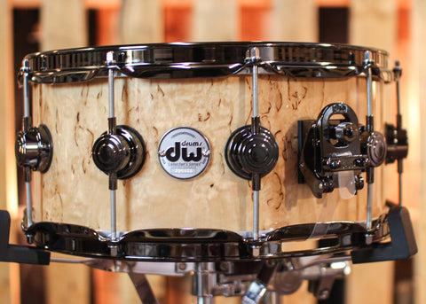 DW 6x14 Collector's Maple 333 Kurillian Birch Snare Drum - SO#1315796