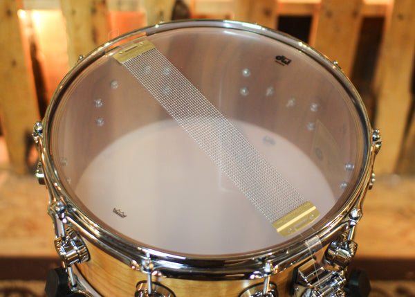 DW 6x14 Collector's Cherry HVLT Natural Satin Oil Snare Drum - SO#1444637