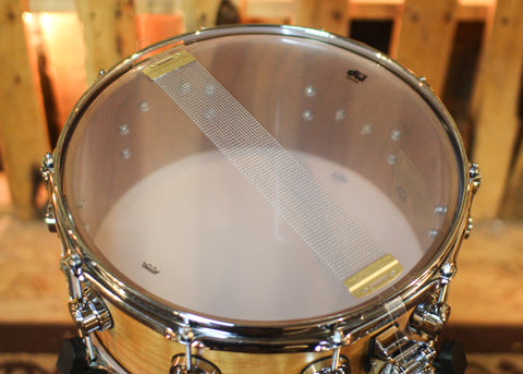 DW 6x14 Collector's Cherry HVLT Natural Satin Oil Snare Drum - SO#1444637