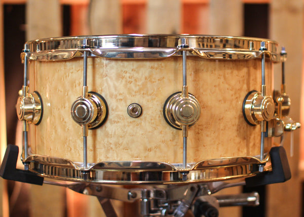 DW 6x14 Collector's Standard Maple Birdseye Maple Snare Drum - SO#1096614