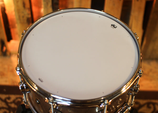 DW 7x13 Collector's Pure Walnut Natural Satin Oil Snare Drum - SO#1437291