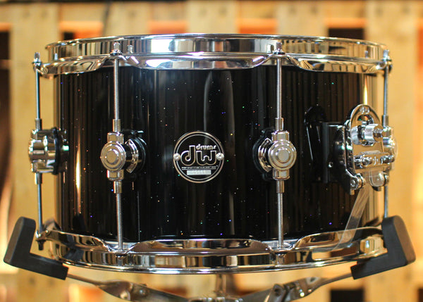 DW Performance Black Mirra Snare Drum - 7x13