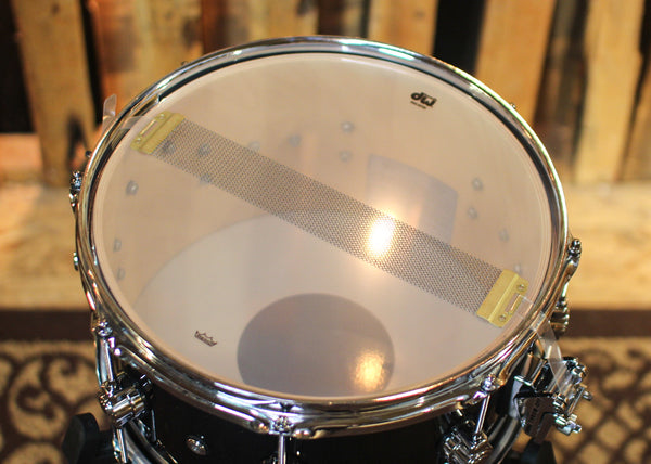 DW Performance Black Mirra Snare Drum - 7x13