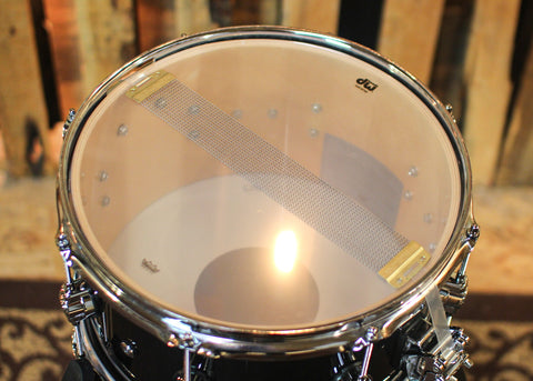 DW Performance Gloss Black Snare Drum - 7x13