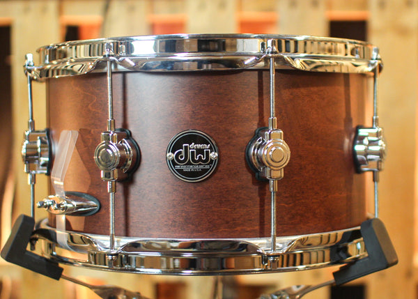 DW Performance Tobacco Stain Snare Drum - 7x13