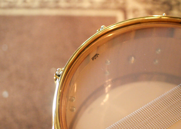 DW 7x14 Collector's Cherry Purplecore Candy Stripe Padauk Snare Drum - SO#1410011