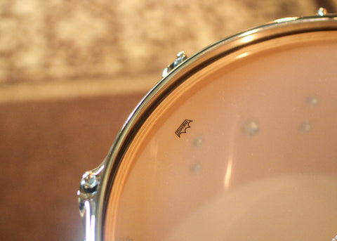 DW 7x14 Collector's Maple 333 Natural Lacquer over Twisted Mineral Maple Snare Drum - SO#1410007