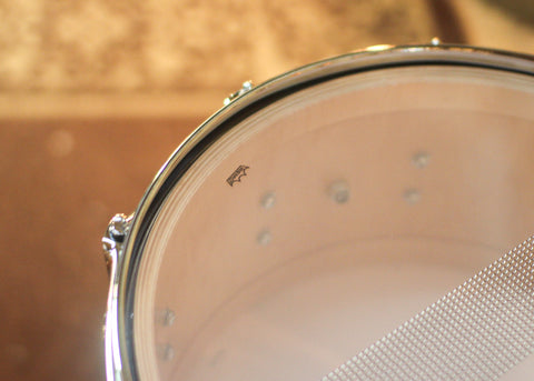 DW 7x14 Collector's Maple VLT Gloss Black Snare Drum - SO#1444769