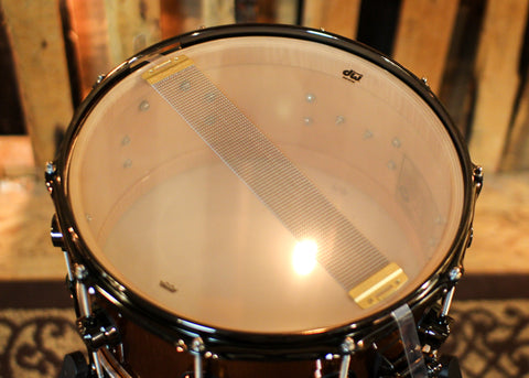 DW 7x14 Collector's Maple VLT Liquid Copper Lacquer Snare Drum - SO#1405026