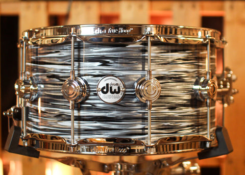 DW 7x14 Collector's Standard Maple Black Oyster Snare Drum - SO#1433717