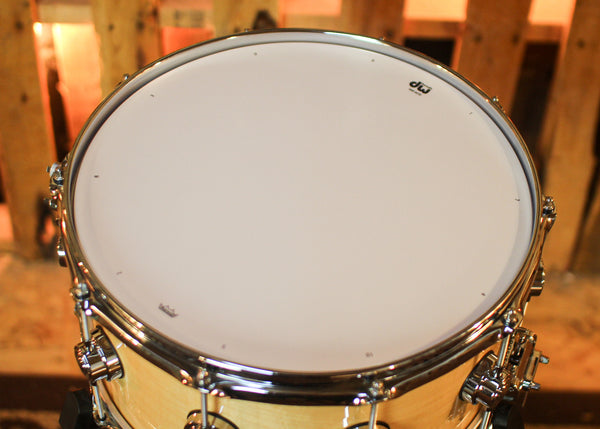DW 7x14 Collector's Standard Maple Natural Lacquer Snare Drum - SO#1441966