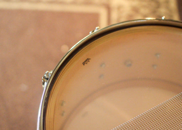 DW 7x14 Collector's Standard Maple Candy Apple Red Snare Drum - SO#1439741