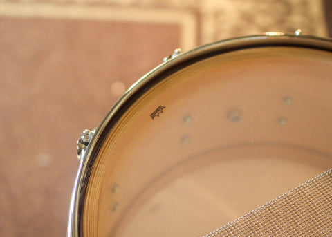 DW 7x14 Collector's Standard Maple Candy Apple Red Snare Drum - SO#1439741