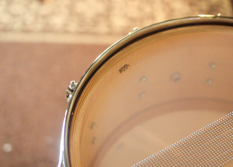 DW 7x14 Collector's Standard Maple Candy Apple Red Snare Drum - SO#1441969