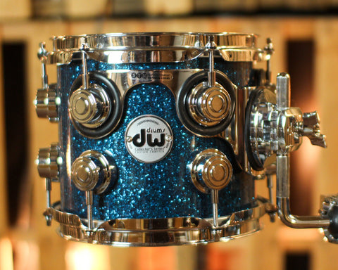 DW 7x8 Collector's Pure Birch Blue Glass Rack Tom - SO#803617