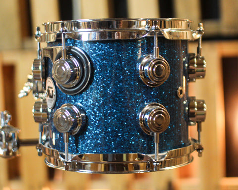 DW 7x8 Collector's Pure Birch Blue Glass Rack Tom - SO#803617