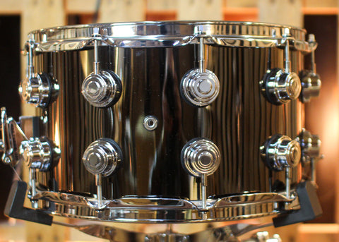 DW 8x14 Collector's Black Nickel over Brass Snare Drum