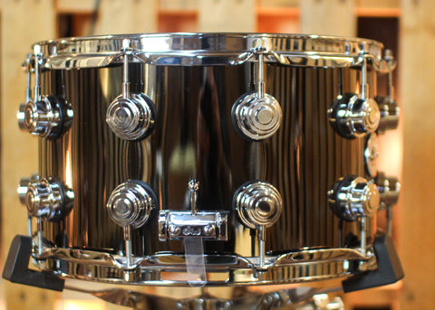 DW 8x14 Collector's Black Nickel over Brass Snare Drum