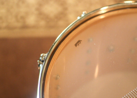 DW 8x14 Collector's Maple 333 Natural Lacquer over White Ash Snare Drum - SO#1410005