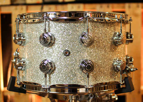 DW 8x14 Collector's Standard Maple Broken Glass Snare Drum - SO#1380000