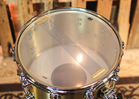 DW 8x14 Performance Brass Snare Drum - DRPM0814SSBP