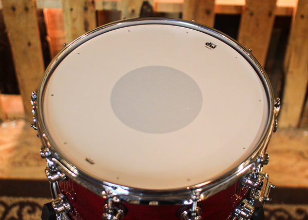 DW Performance Cherry Stain Snare Drum - 8x14