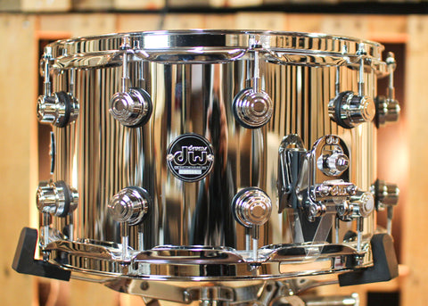 DW 8x14 Performance Chrome over Steel Snare Drum - DRPM0814SSCS