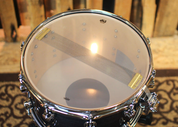 DW Performance Ebony Stain Snare Drum - 8x14