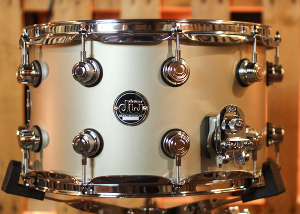 DW Performance Gold Mist Metallic Hard Satin Snare Drum - 8x14
