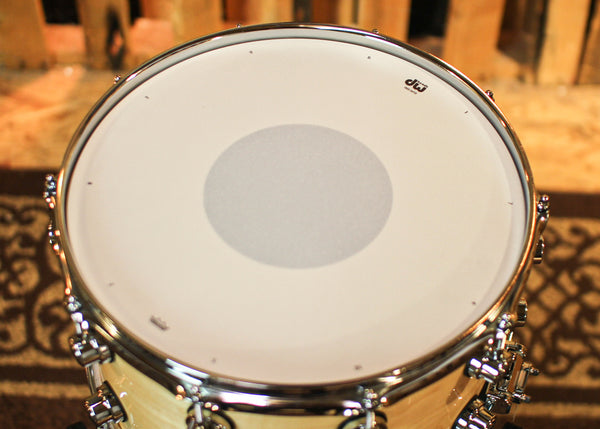 DW Performance Natural Lacquer Snare Drum - 8x14