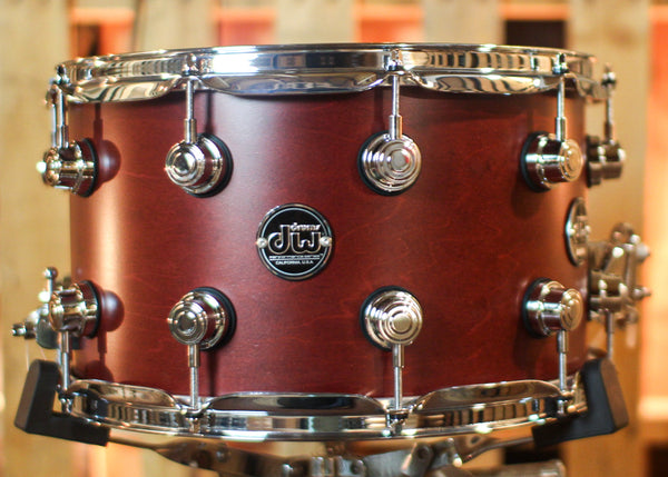 DW Performance Tobacco Stain Snare Drum - 8x14