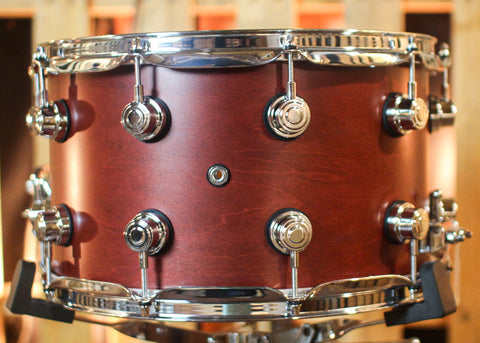 DW Performance Tobacco Stain Snare Drum - 8x14
