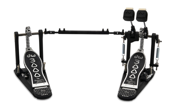 DW 3000 Series Double Chain Drive Double Bass Drum Pedal - DWCP3002A