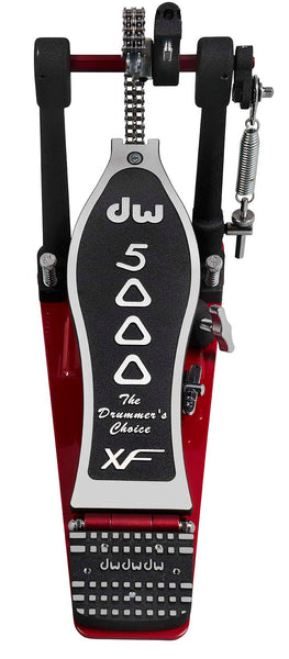 DW 5000 Series Accelerator Double Chain Drive Extended Footboard Double Bass Drum Pedal - DWCP5002AD4XF