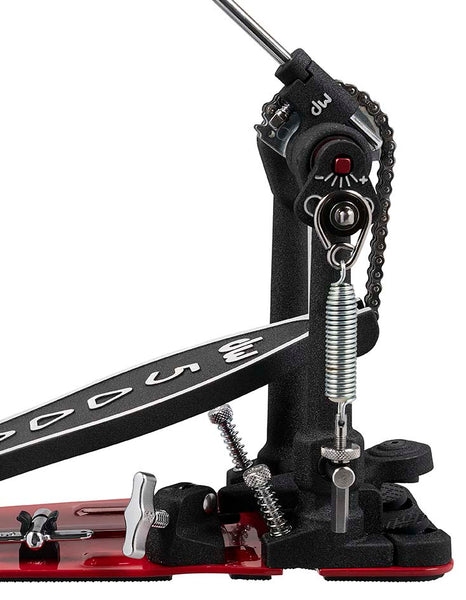 Used DW 5000 Accelerator Double Chain Extended Footboard Double Pedal - DWCP5002AD4XF