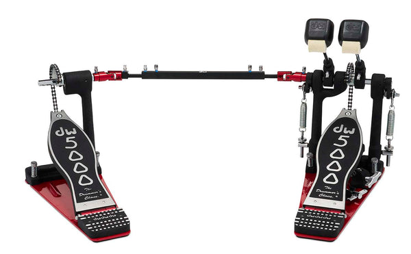 DW 5000 Series Single Chain Drive Double Bass Drum Pedal - DWCP5002AH4