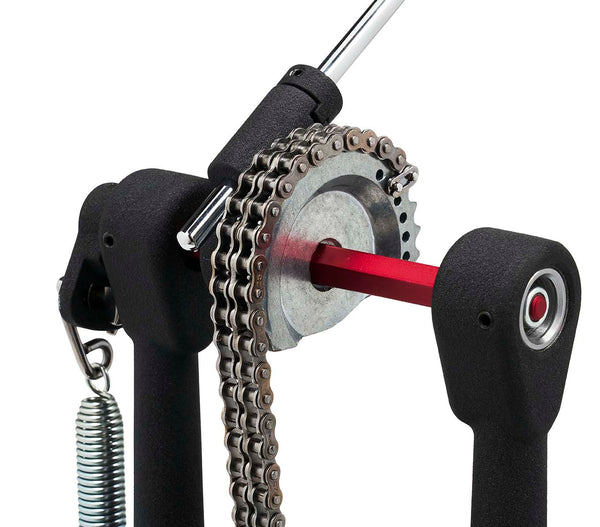 DW 5000 Series Turbo Double Chain Drive Double Bass Drum Pedal - DWCP5002TD4