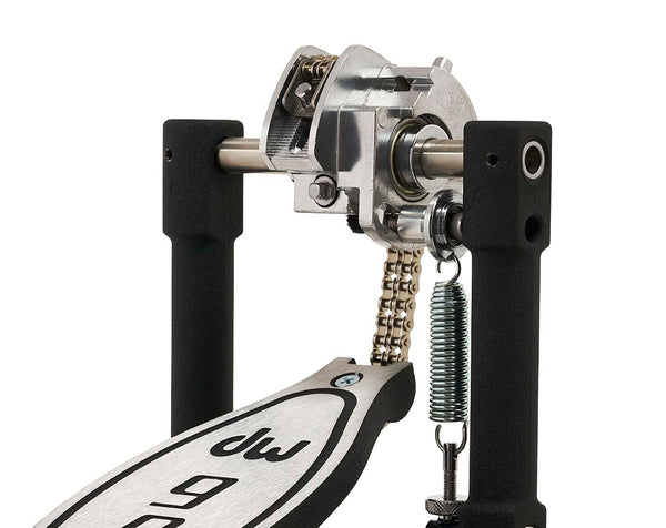 DW 9000 Series Double Chain Drive Extended Footboard Double Bass Drum Pedal - DWCP9002XF