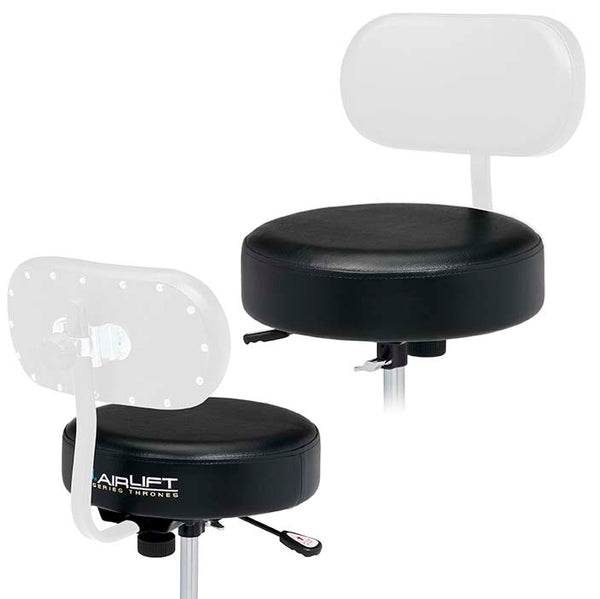 DW 9000 Series Round Top Airlift Drum Throne - DWCP9100AL