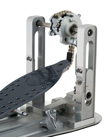 DW MFG Machined Drive Double Chain Drive Single Bass Drum Pedal - DWCPMCD