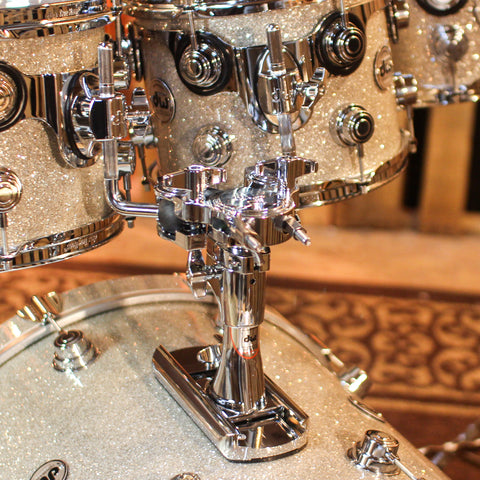 DW Collector's Cherry Mahogany Broken Glass Drum Set - 22,8,10,12,16,18 - SO#1398396